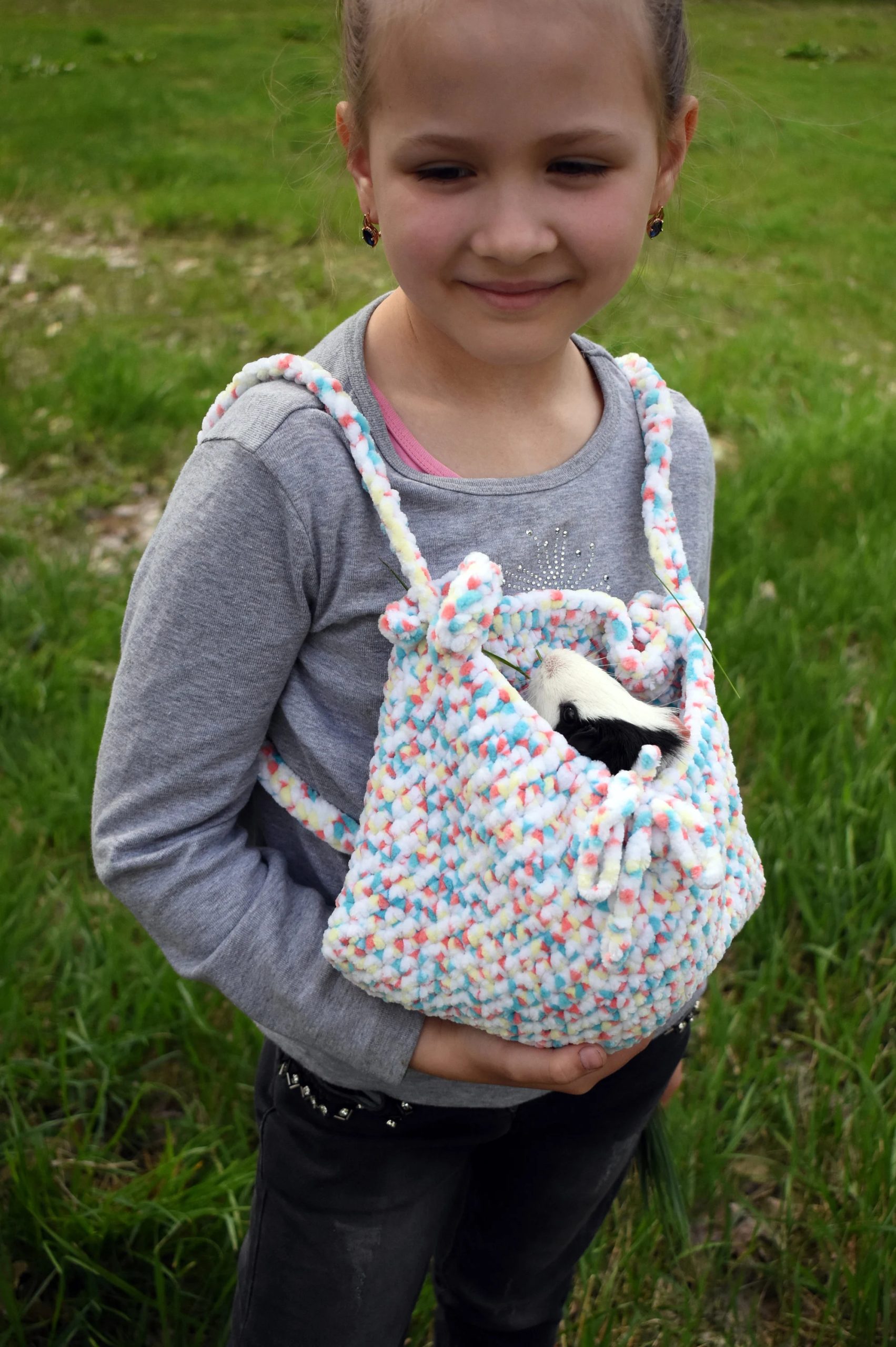 Rainbow Candy Blended Pet Bag - Image 6