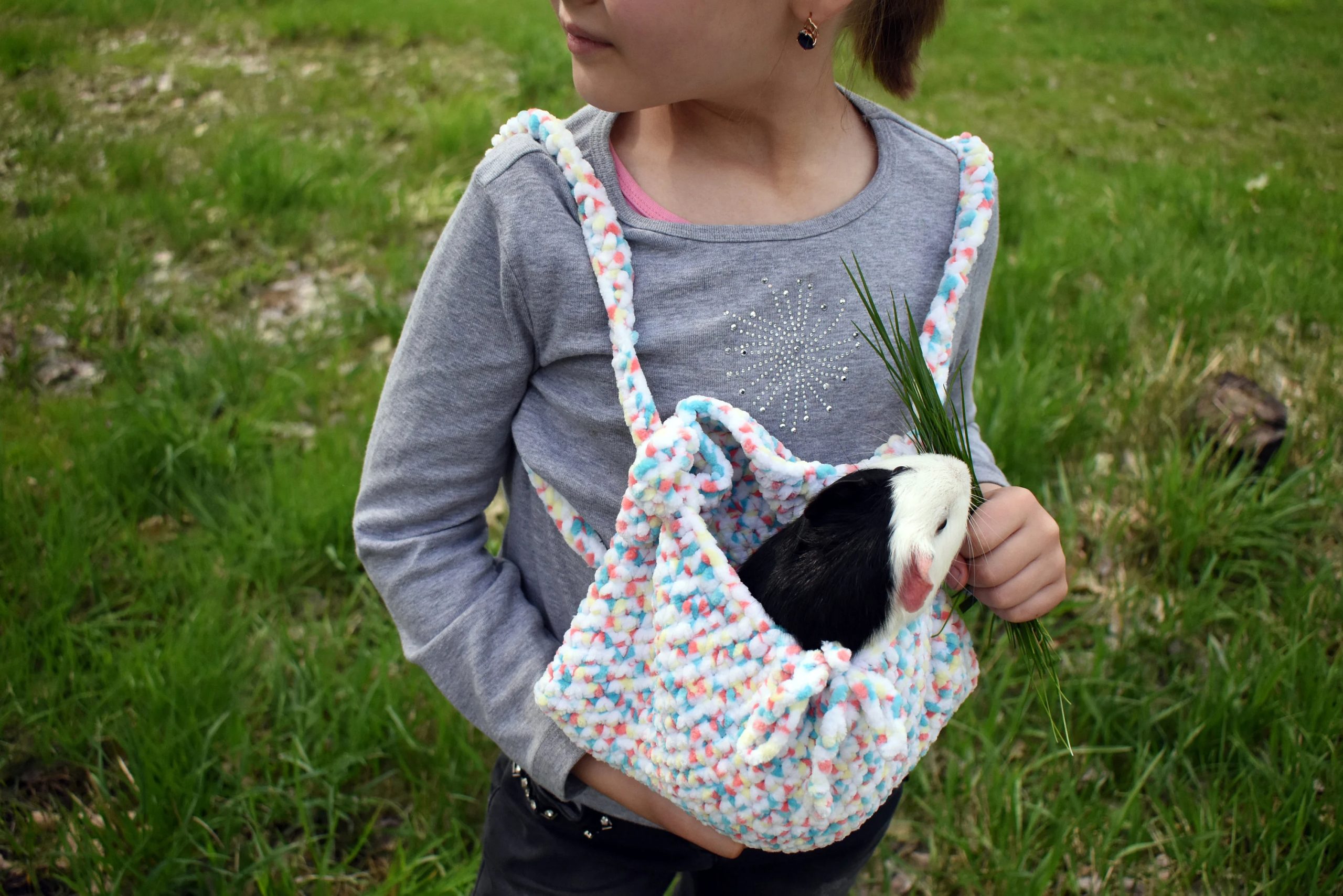 Rainbow Candy Blended Pet Bag - Image 4